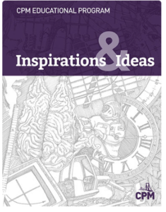 An image of the Inspirations & Ideas Textbook