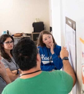 teachers writing on VNPS