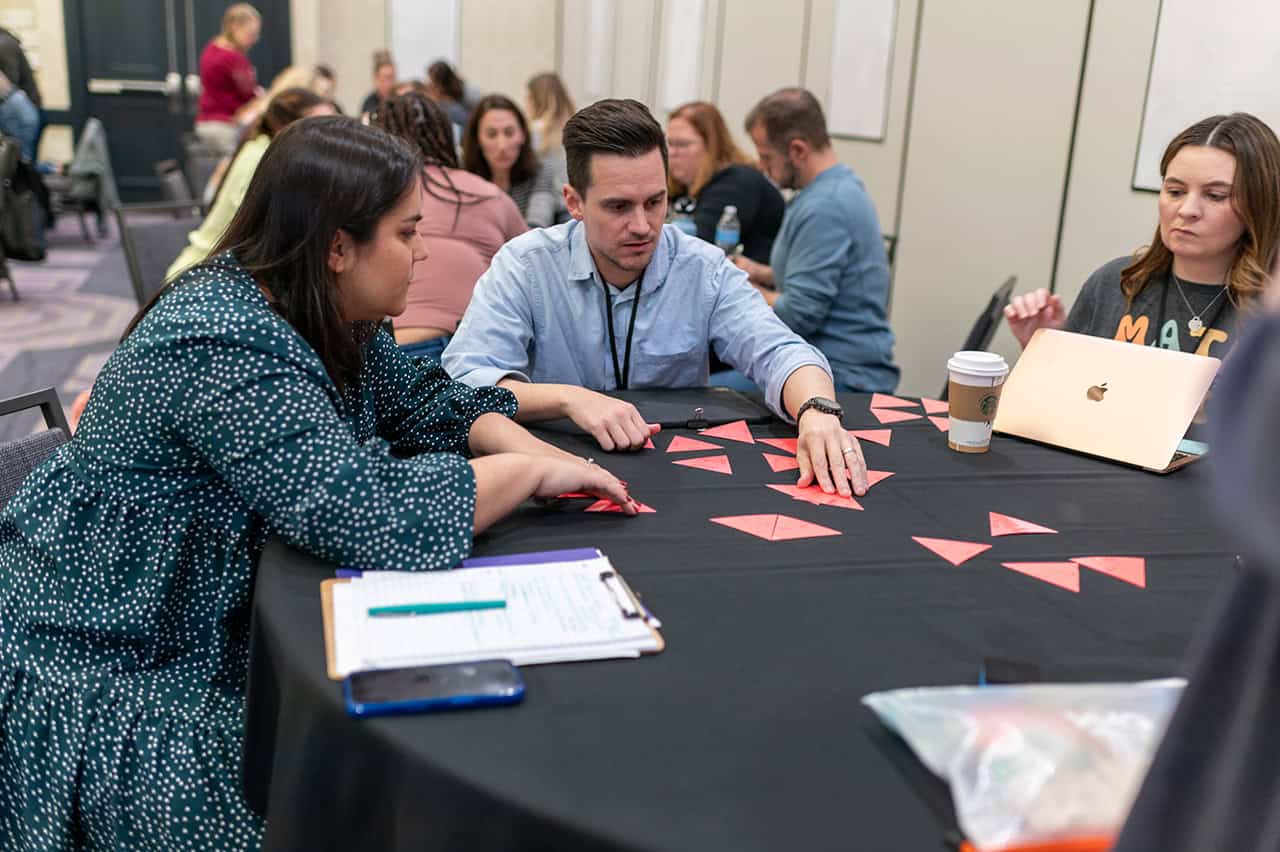 CPM educators at a hosted event