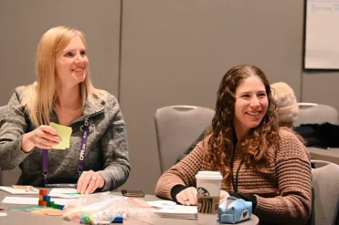 Educators in professional learning together