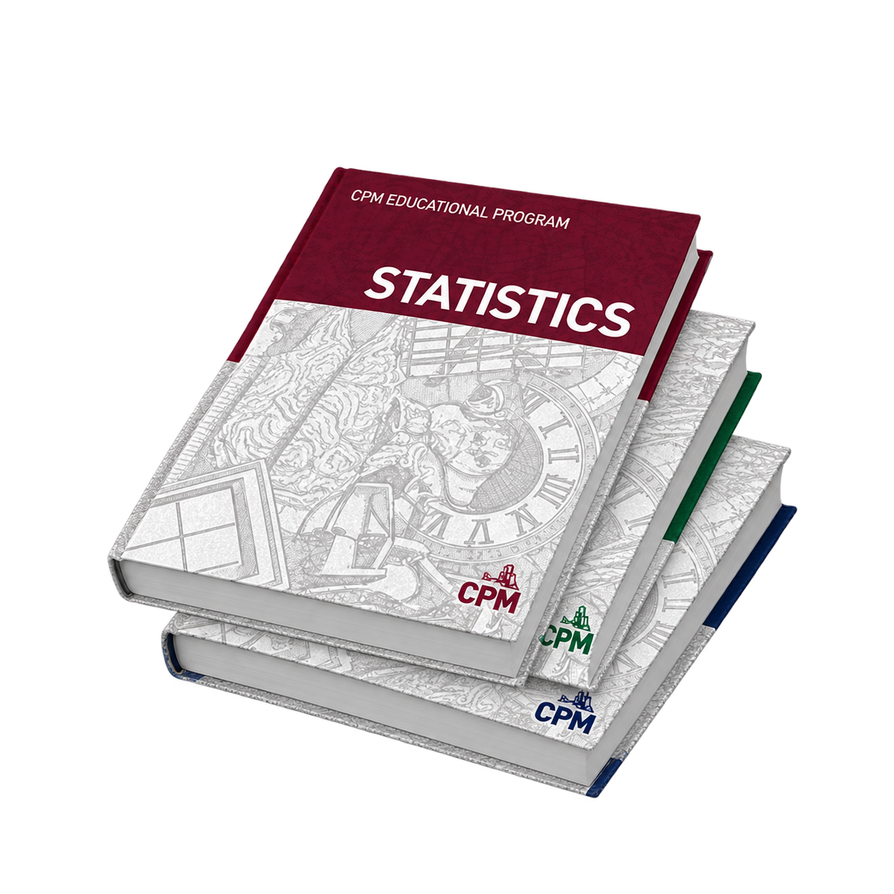 CPM Precalculus, Calculus and Statistics textbooks